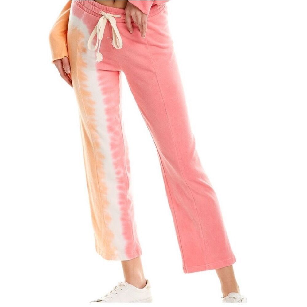 Wildfox Women's Kara Pant 100% cotton cropped drawstring waist size M